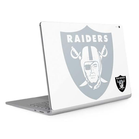 NFL Las Vegas Raiders Double Vision Surface Book 2 13.5in Skin